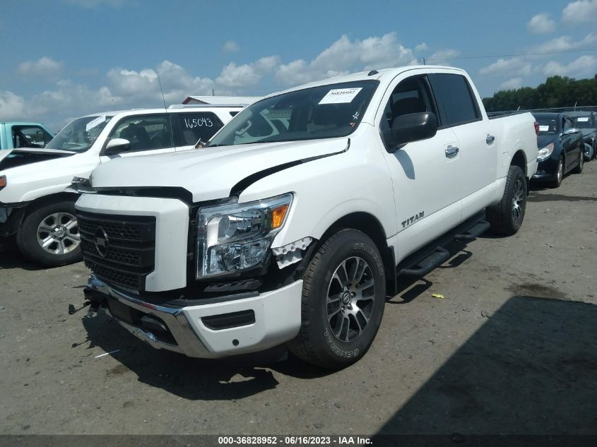 2021 NISSAN TITAN SV - 1N6AA1EFXMN503612