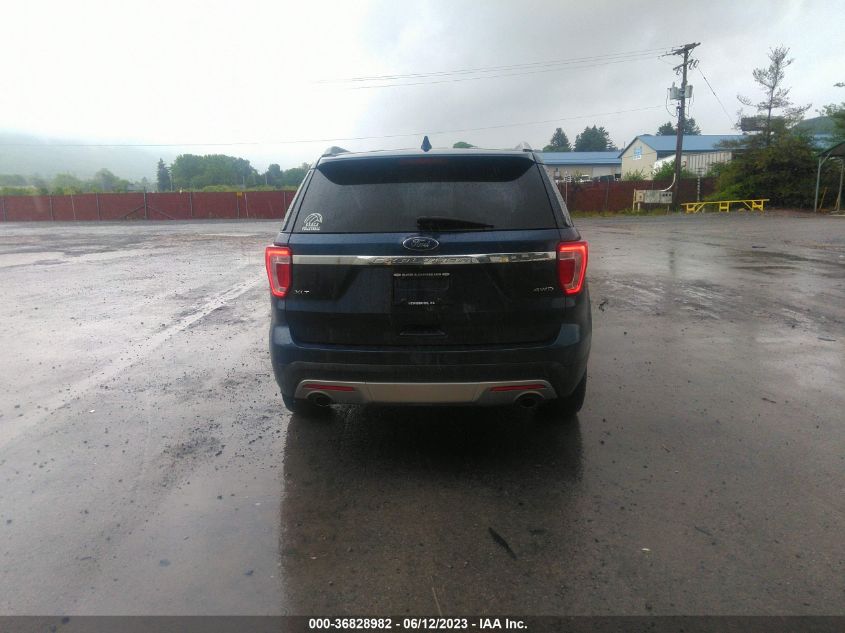 2016 FORD EXPLORER XLT - 1FM5K8D80GGA82162