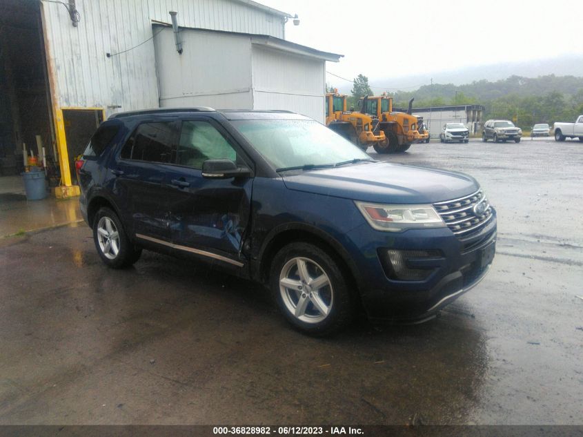 2016 FORD EXPLORER XLT - 1FM5K8D80GGA82162