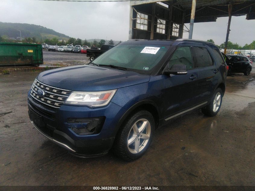2016 FORD EXPLORER XLT - 1FM5K8D80GGA82162