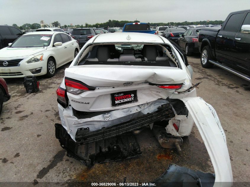 2022 TOYOTA COROLLA LE - JTDEPMAE5N3027591