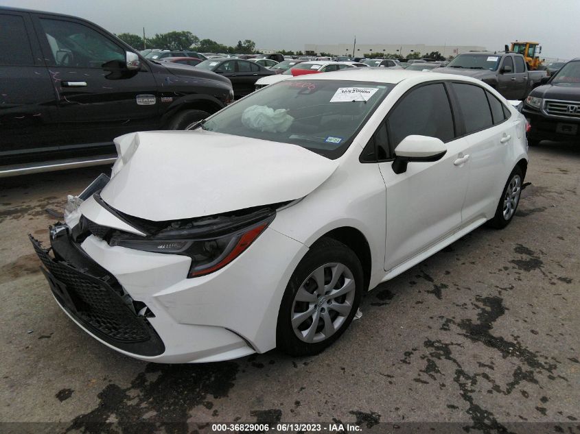 2022 TOYOTA COROLLA LE - JTDEPMAE5N3027591