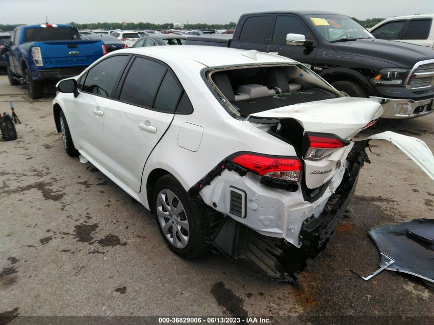 2022 TOYOTA COROLLA LE - JTDEPMAE5N3027591
