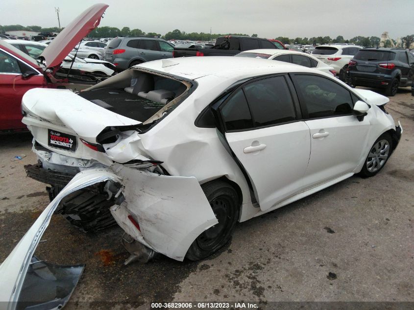 2022 TOYOTA COROLLA LE - JTDEPMAE5N3027591