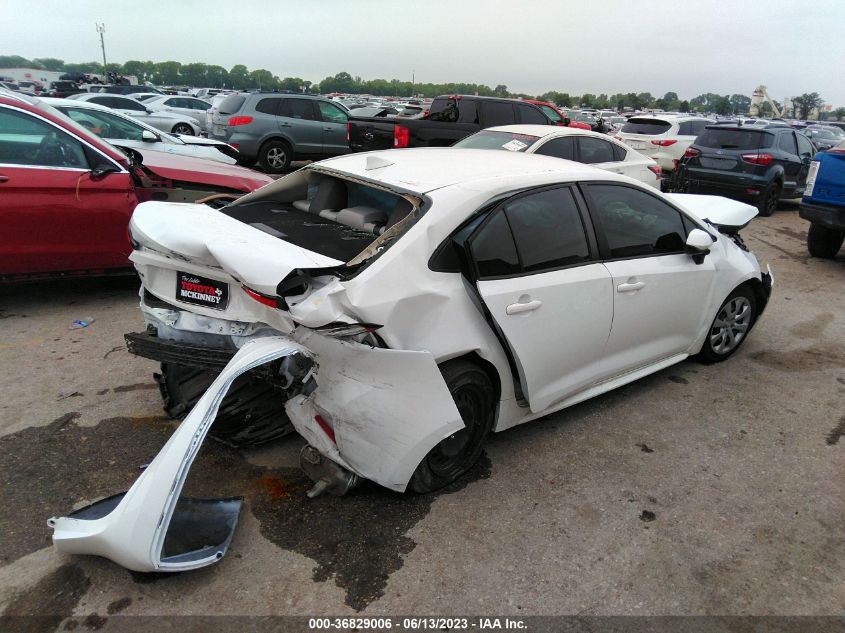 2022 TOYOTA COROLLA LE - JTDEPMAE5N3027591