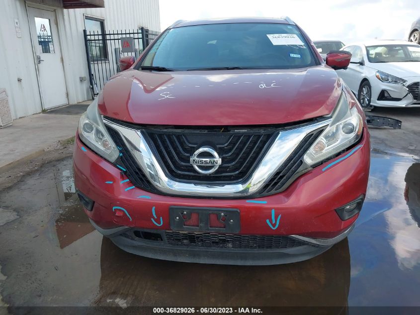 2016 NISSAN MURANO PLATINUM - 5N1AZ2MG1GN158126