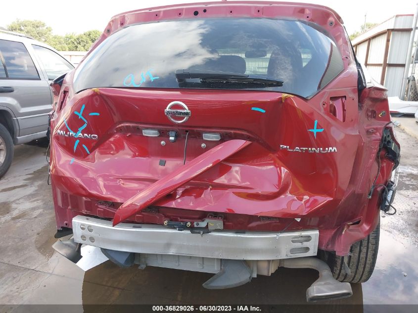 2016 NISSAN MURANO PLATINUM - 5N1AZ2MG1GN158126