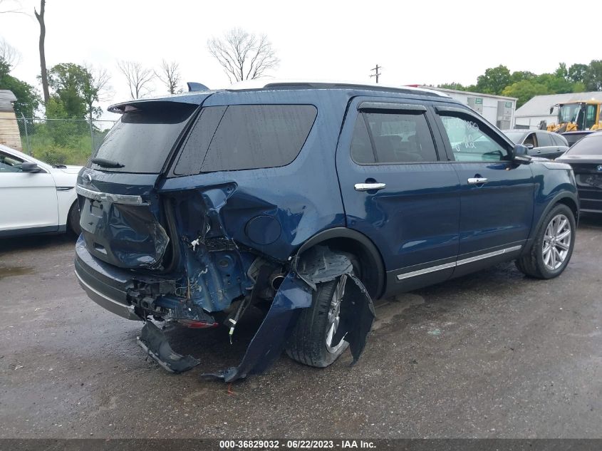 2017 FORD EXPLORER LIMITED - 1FM5K8F8XHGC23396