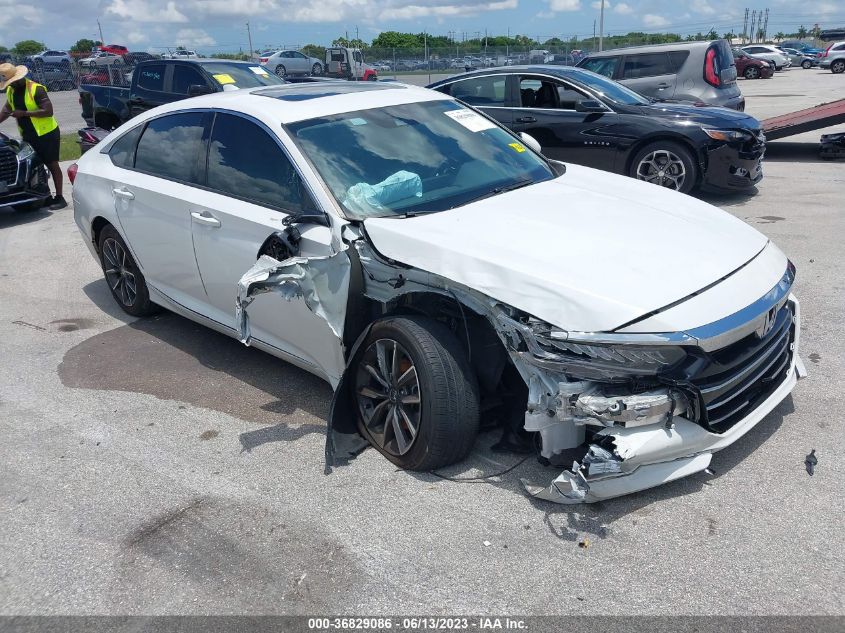 2021 HONDA ACCORD SEDAN EX-L - 1HGCV1F55MA121096