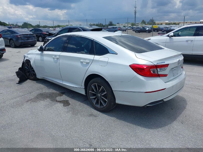 2021 HONDA ACCORD SEDAN EX-L - 1HGCV1F55MA121096