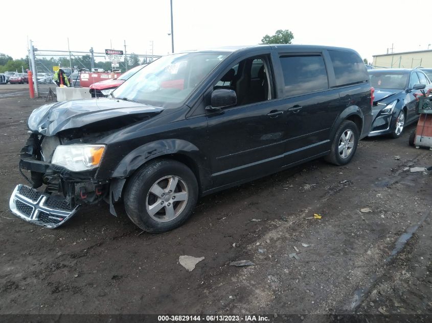 2013 DODGE GRAND CARAVAN SXT - 2C4RDGCGXDR522482