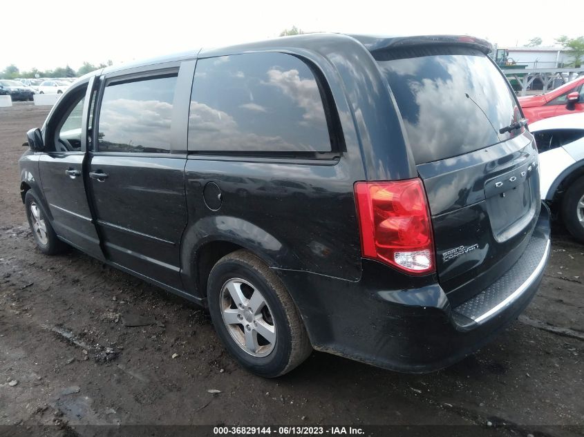 2013 DODGE GRAND CARAVAN SXT - 2C4RDGCGXDR522482