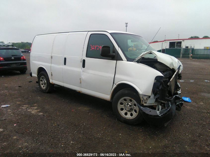 2014 CHEVROLET EXPRESS CARGO VAN - 1GCSGAFX0E1103502
