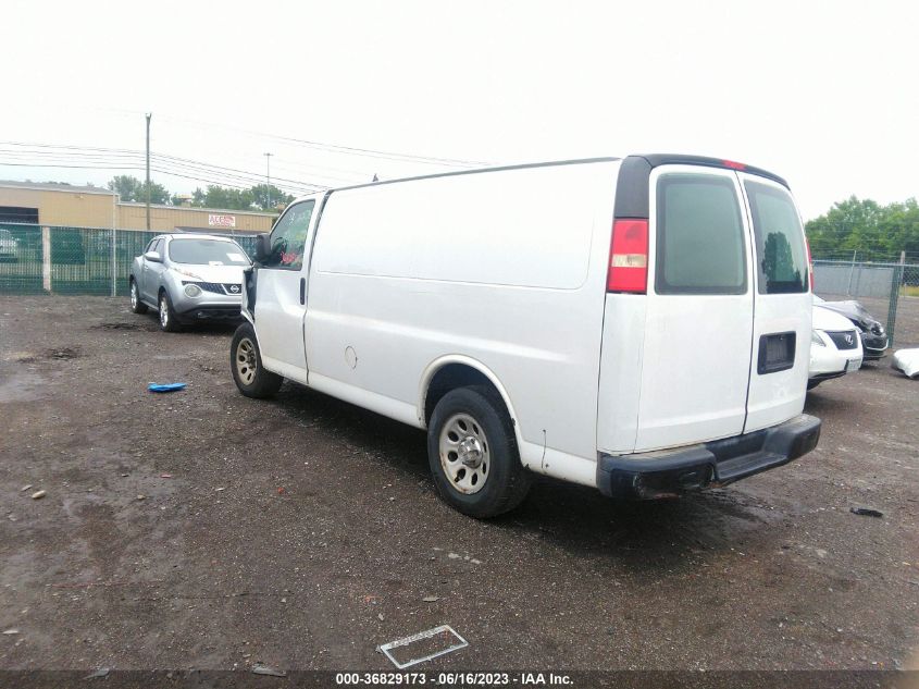 2014 CHEVROLET EXPRESS CARGO VAN - 1GCSGAFX0E1103502