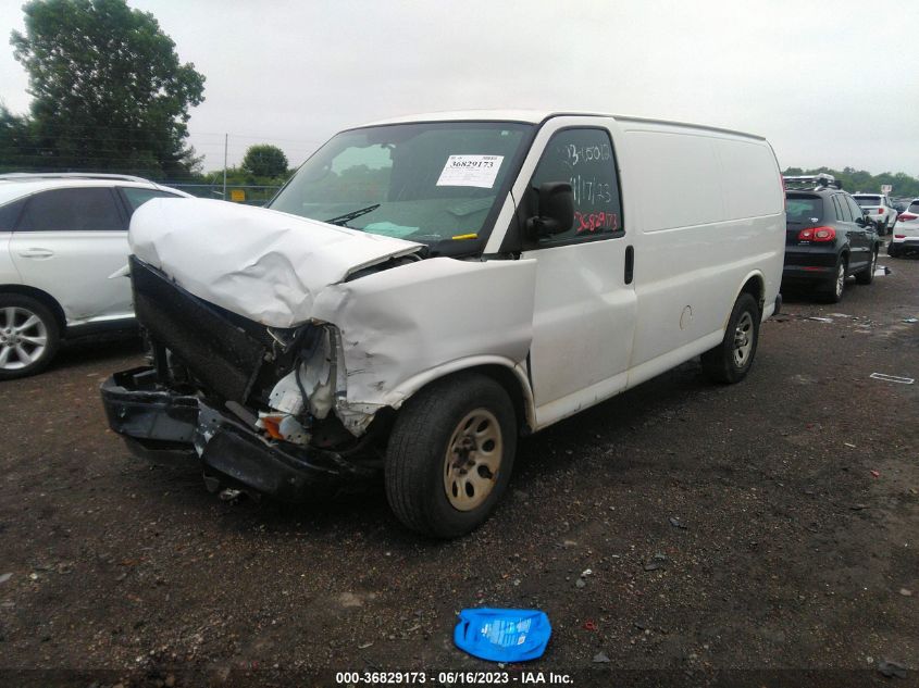 2014 CHEVROLET EXPRESS CARGO VAN - 1GCSGAFX0E1103502