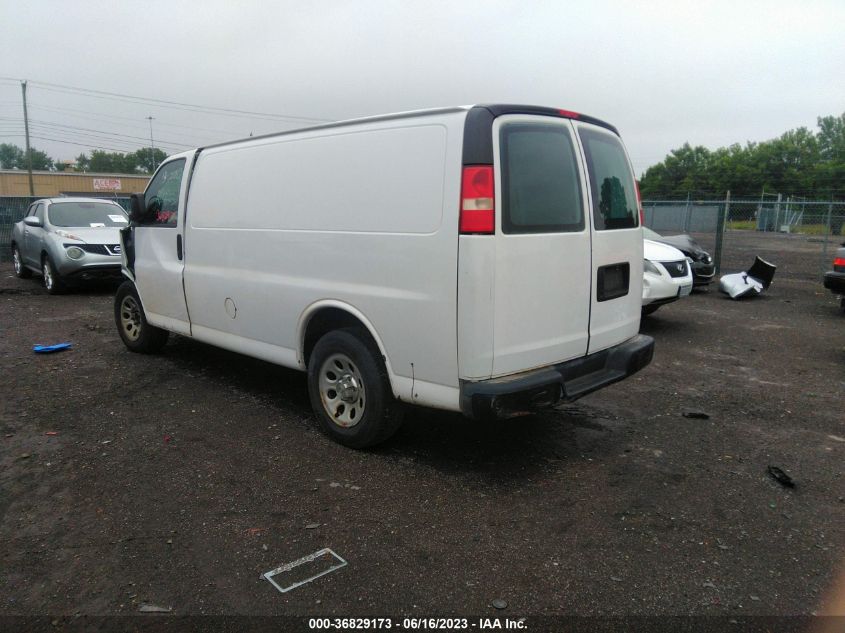 2014 CHEVROLET EXPRESS CARGO VAN - 1GCSGAFX0E1103502