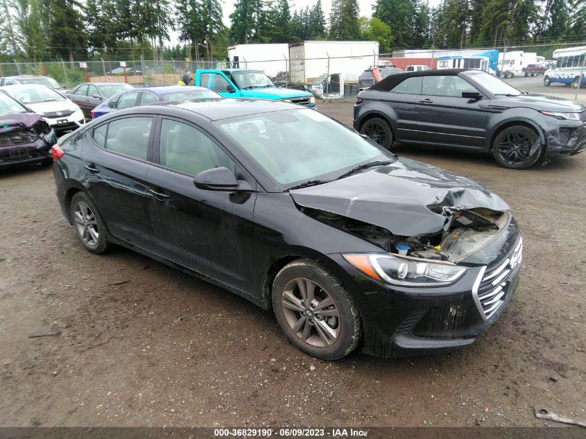 2018 HYUNDAI ELANTRA SEL - 5NPD84LF5JH394729