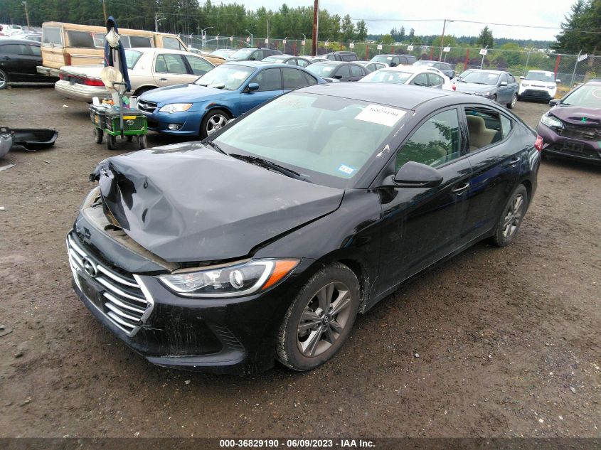 2018 HYUNDAI ELANTRA SEL - 5NPD84LF5JH394729