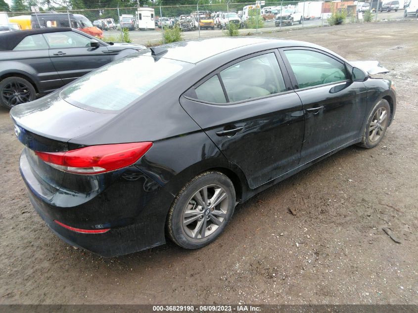 2018 HYUNDAI ELANTRA SEL - 5NPD84LF5JH394729