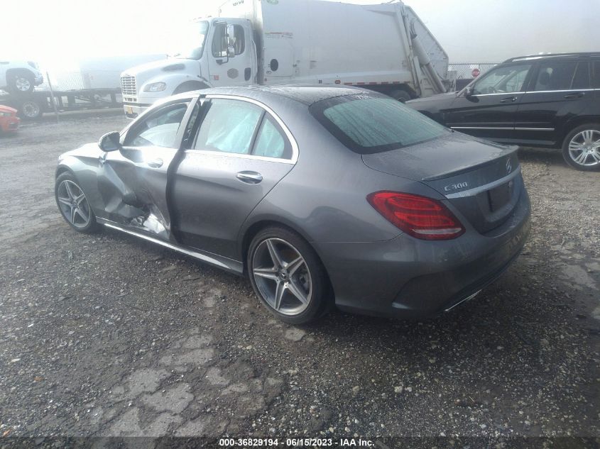 2017 MERCEDES-BENZ C-CLASS C 300 - 55SWF4JB9HU229952