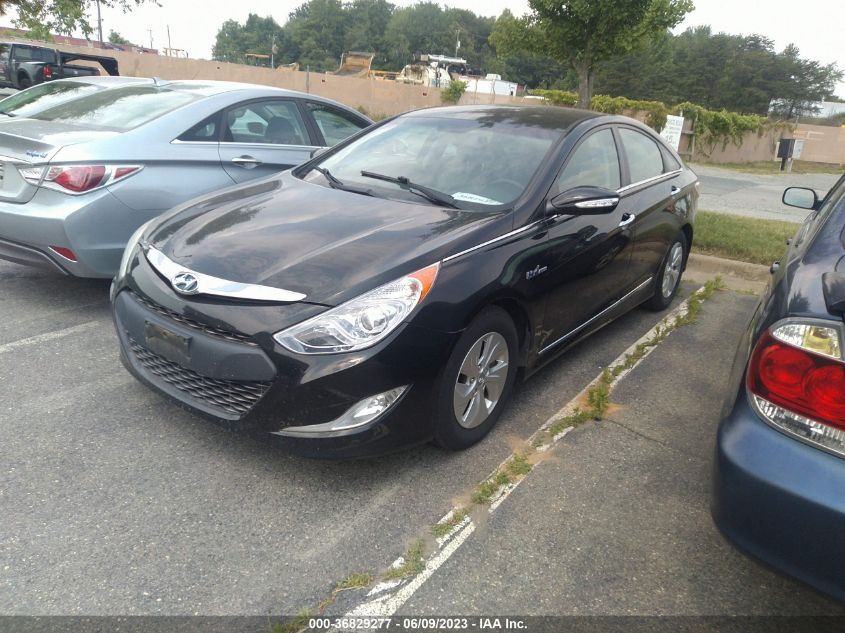 2014 HYUNDAI SONATA HYBRID - KMHEC4A49EA117823