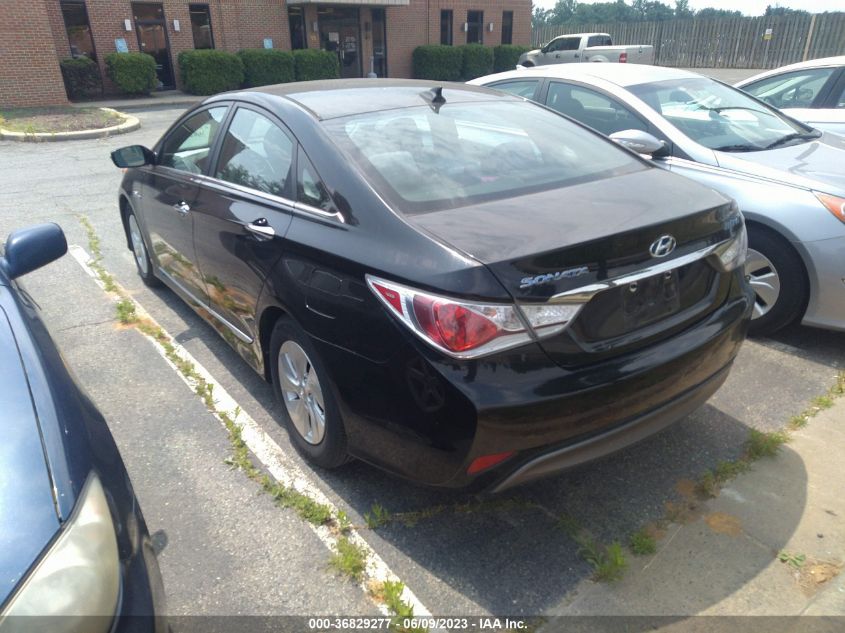2014 HYUNDAI SONATA HYBRID - KMHEC4A49EA117823
