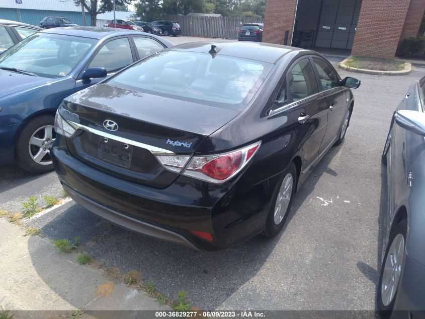 2014 HYUNDAI SONATA HYBRID - KMHEC4A49EA117823
