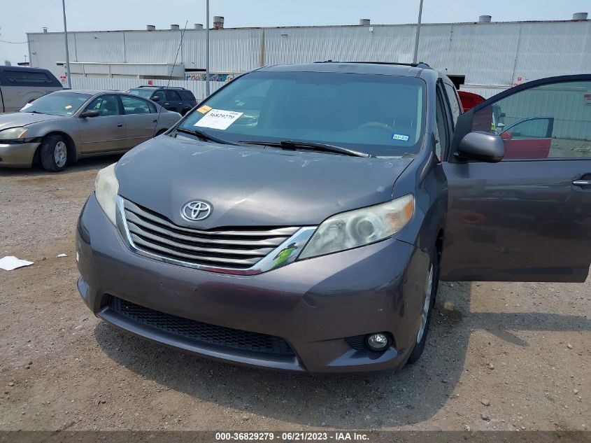 2013 TOYOTA SIENNA XLE AAS/XLE/LTD - 5TDYK3DC5DS320064