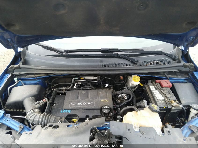 2017 CHEVROLET SONIC PREMIER - 1G1JF5SB0H4110249