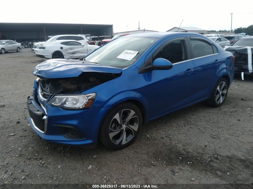 2017 CHEVROLET SONIC PREMIER - 1G1JF5SB0H4110249