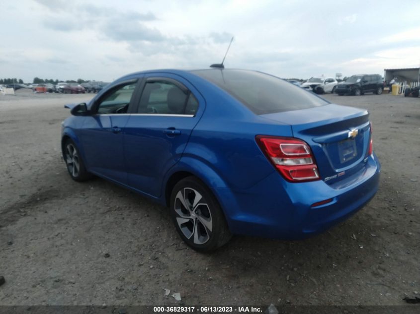 2017 CHEVROLET SONIC PREMIER - 1G1JF5SB0H4110249