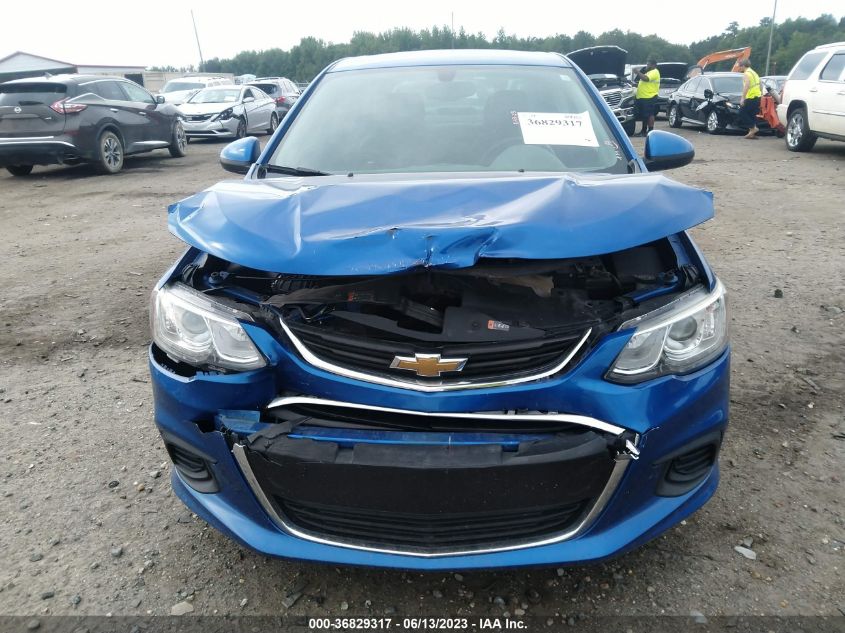 2017 CHEVROLET SONIC PREMIER - 1G1JF5SB0H4110249