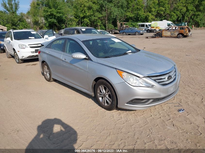 2014 HYUNDAI SONATA GLS - 5NPEB4AC5EH835411