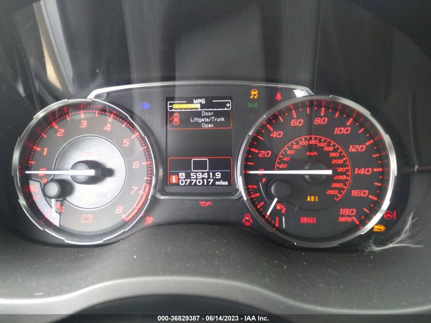 2017 SUBARU WRX - JF1VA1B6XH9828127