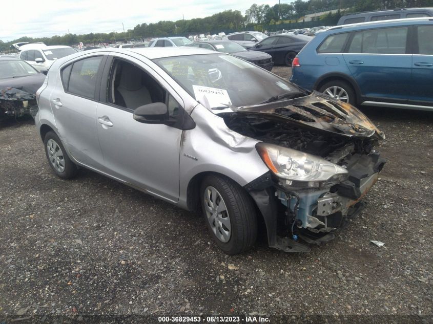 2013 TOYOTA PRIUS C ONE/TWO/THREE/FOUR - JTDKDTB32D1547017