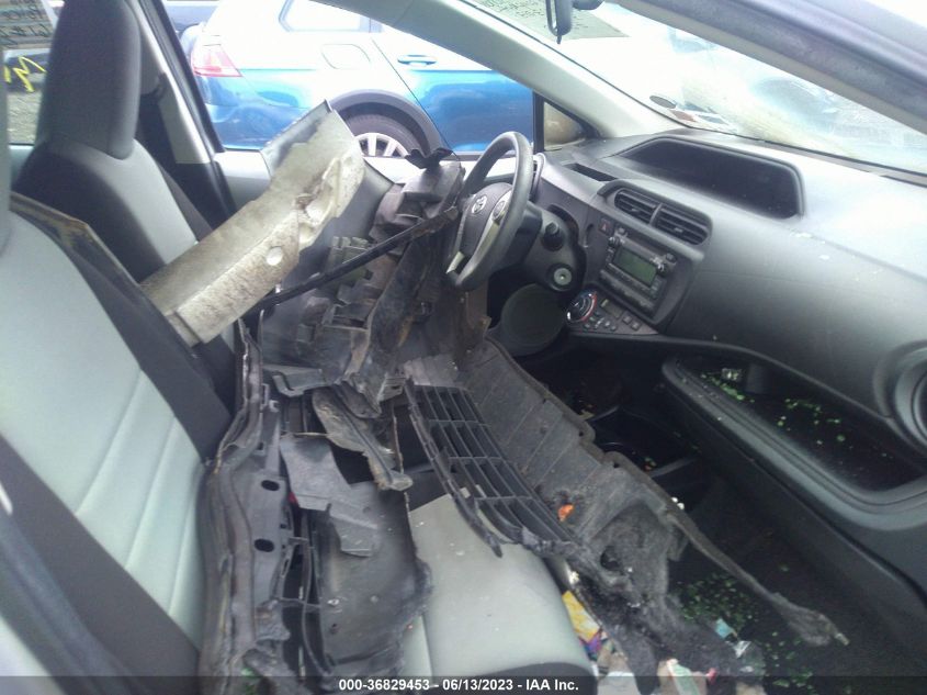 2013 TOYOTA PRIUS C ONE/TWO/THREE/FOUR - JTDKDTB32D1547017