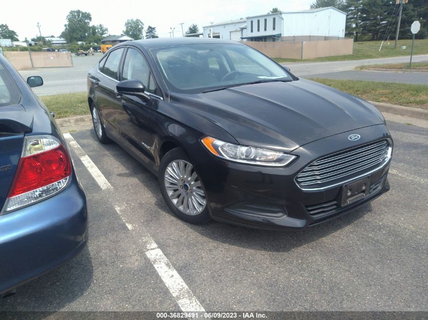 2015 FORD FUSION S HYBRID - 3FA6P0UU9FR106318