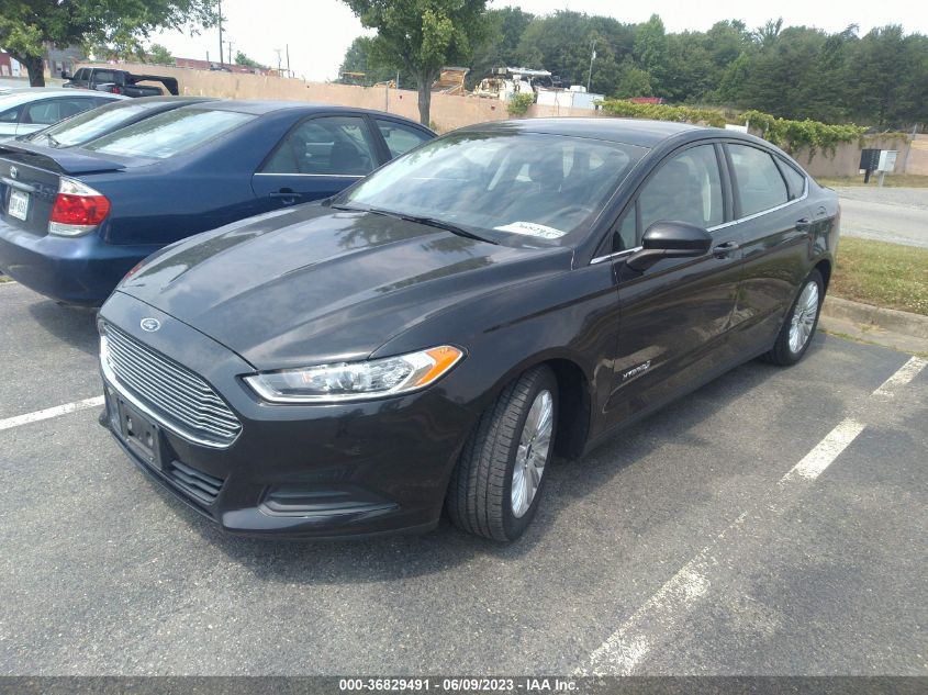 2015 FORD FUSION S HYBRID - 3FA6P0UU9FR106318