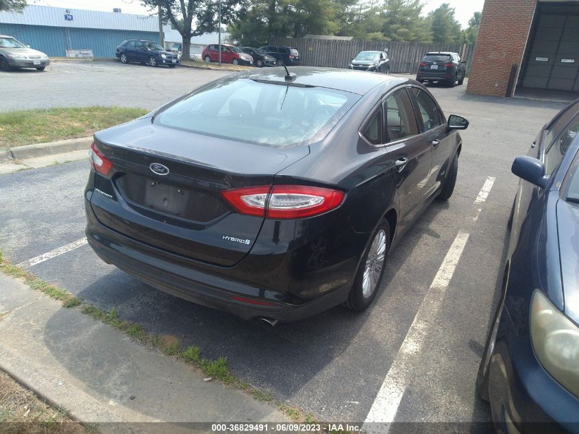 2015 FORD FUSION S HYBRID - 3FA6P0UU9FR106318