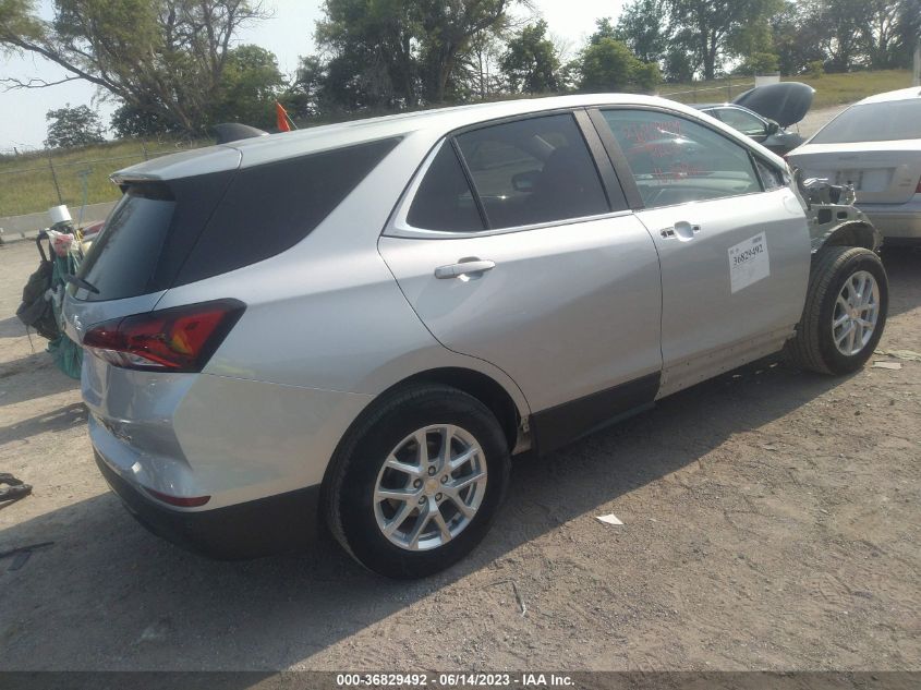 2022 CHEVROLET EQUINOX LT - 3GNAXUEV8NL116821