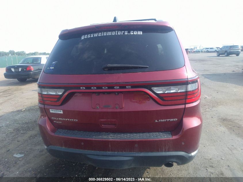 2014 DODGE DURANGO LIMITED - 1C4RDJDG9EC592562