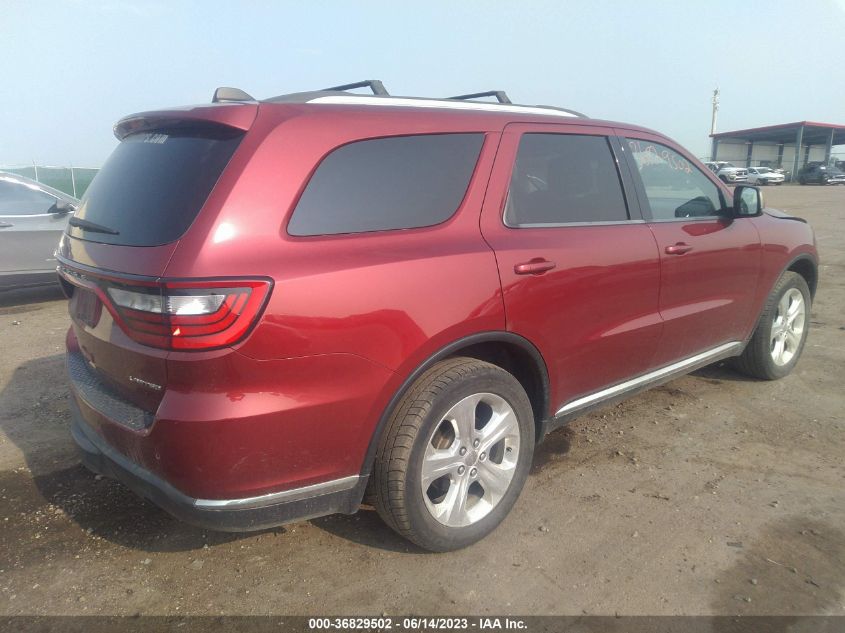 2014 DODGE DURANGO LIMITED - 1C4RDJDG9EC592562