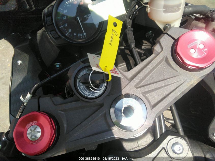 2013 KAWASAKI ZX636 E JKBZXJE1XDA003763