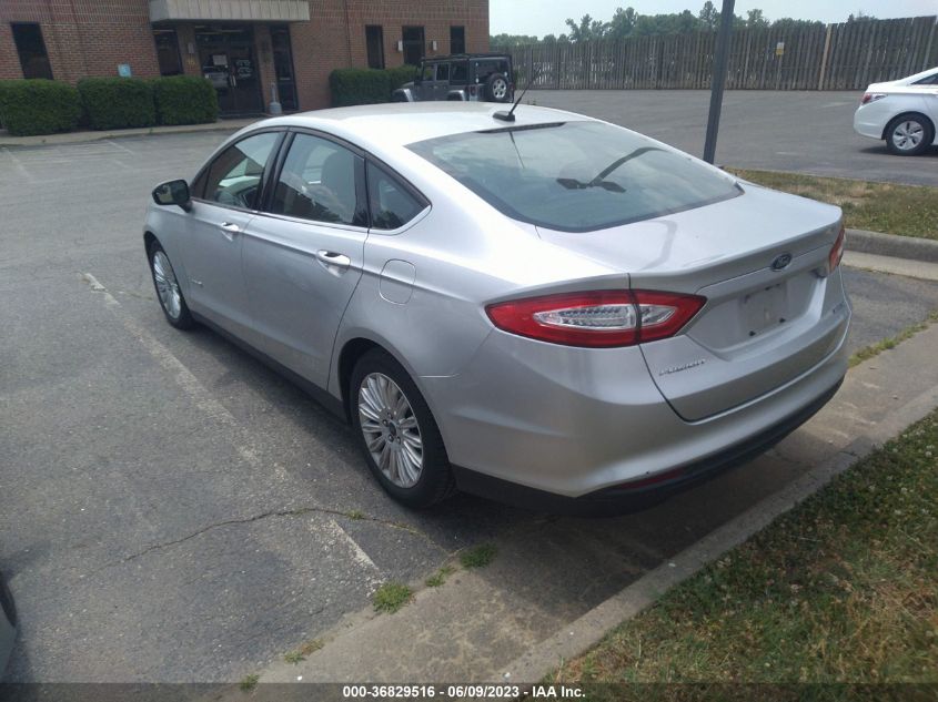 2015 FORD FUSION S HYBRID - 3FA6P0UU0FR106319