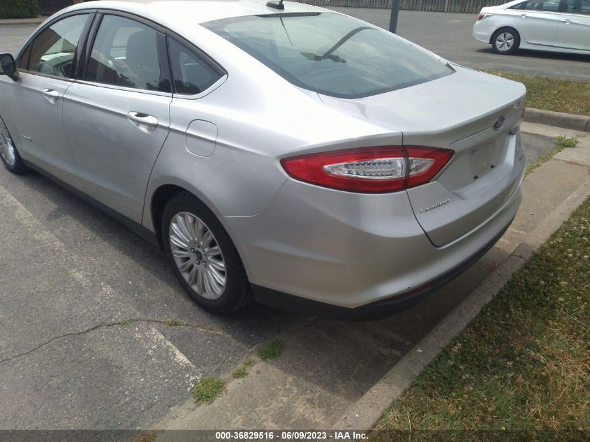 2015 FORD FUSION S HYBRID - 3FA6P0UU0FR106319