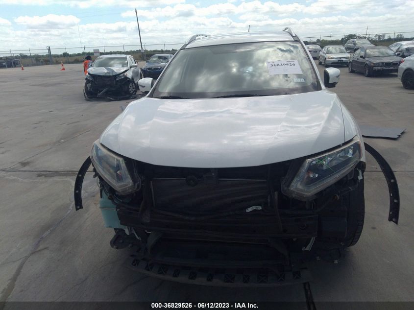 2016 NISSAN ROGUE SV - KNMAT2MTXGP682088
