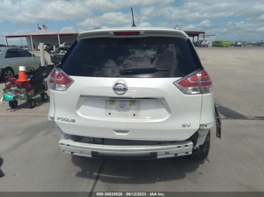 2016 NISSAN ROGUE SV - KNMAT2MTXGP682088