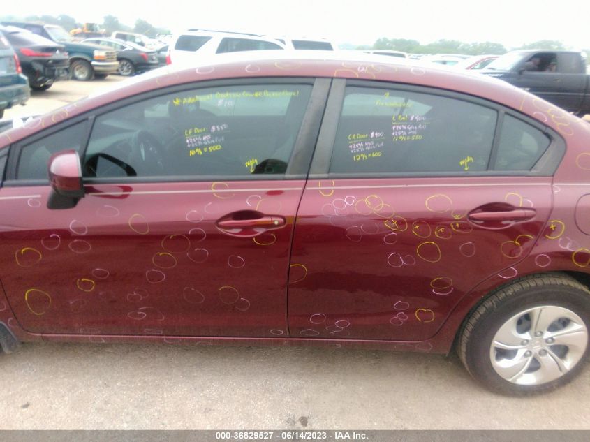 2015 HONDA CIVIC SEDAN LX - 19XFB2F5XFE098828