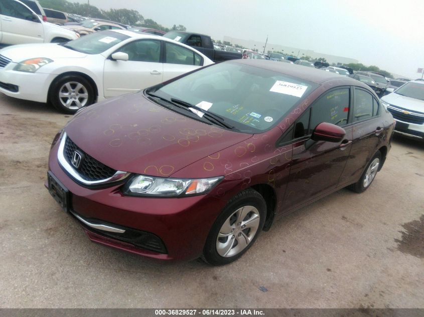 2015 HONDA CIVIC SEDAN LX - 19XFB2F5XFE098828