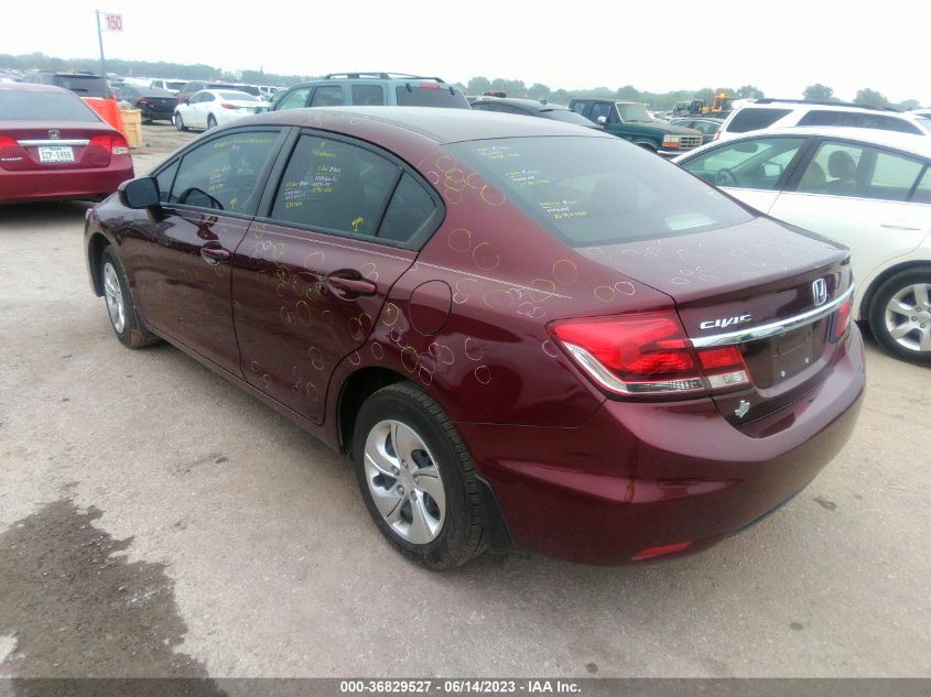 2015 HONDA CIVIC SEDAN LX - 19XFB2F5XFE098828